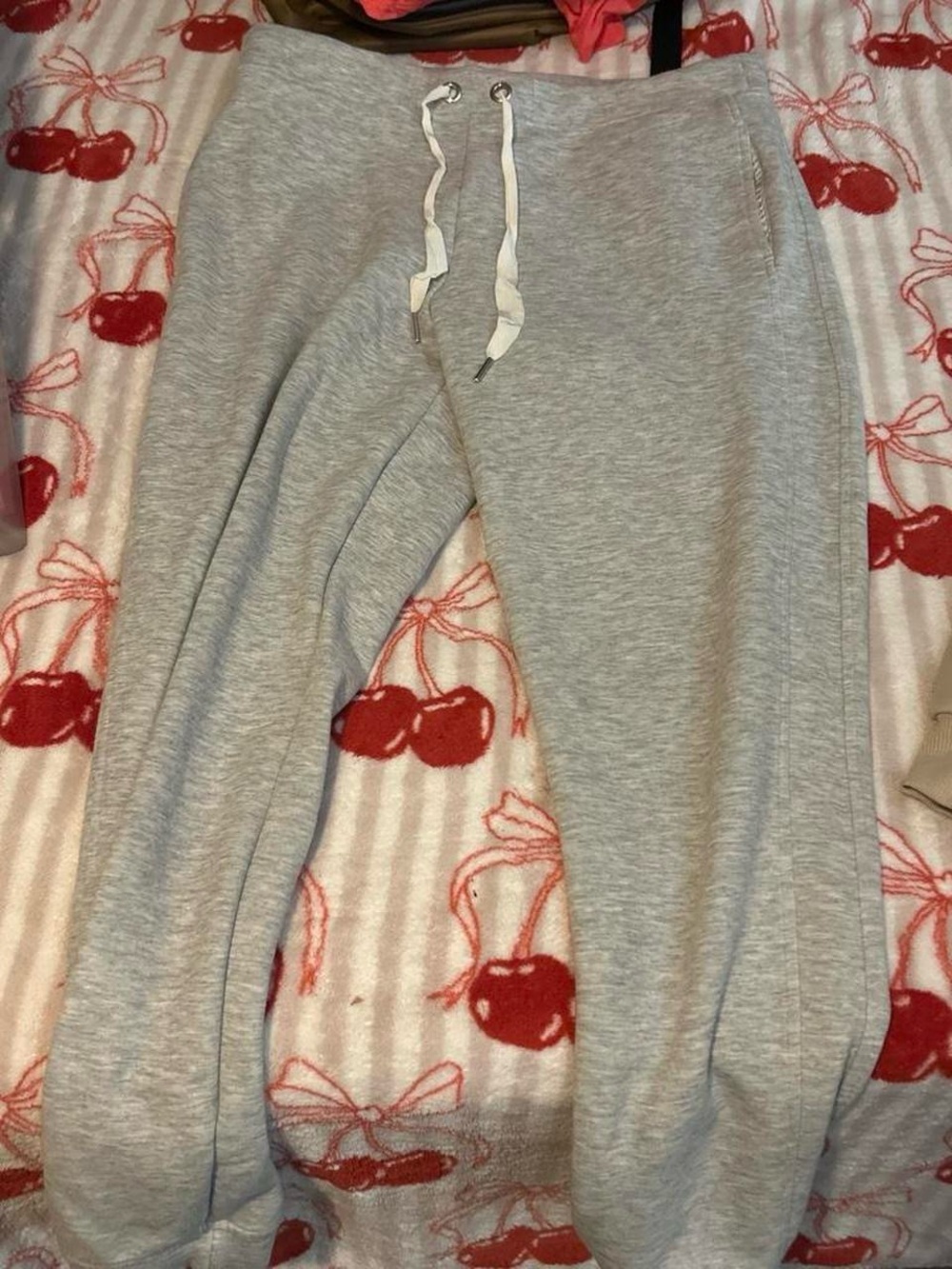 Womens victoria secret / sport Light Gray Drawstring Sweatpants